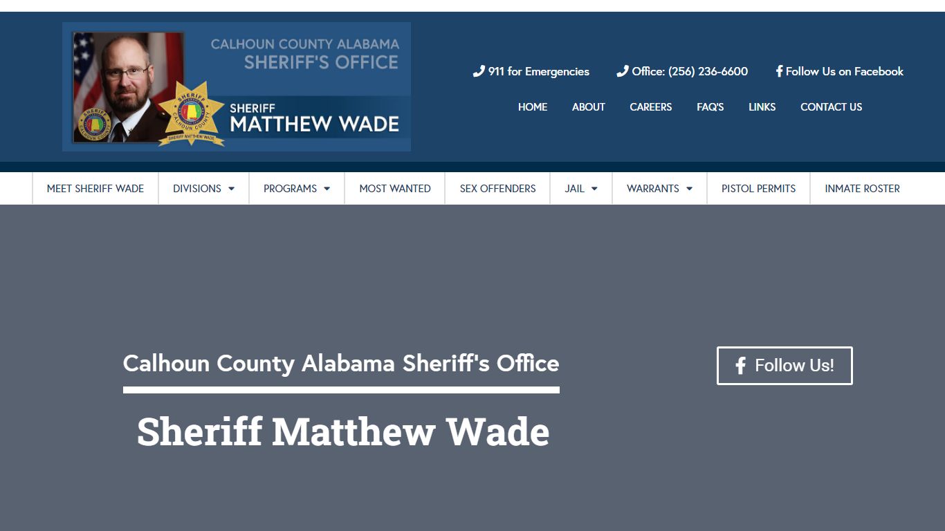 Inmate Roster - Calhoun County Sheriff's Office